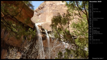 Emerald Pool Falls I