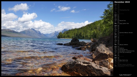 Lake McDonald I