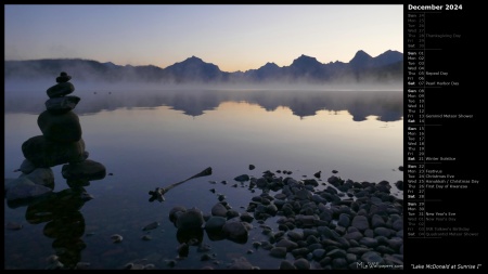 Lake McDonald at Sunrise I