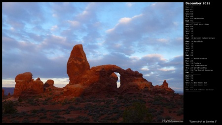 Turret Arch at Sunrise