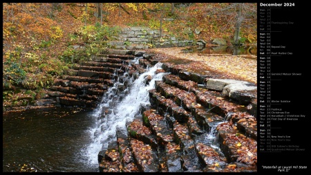 Waterfall at Laurel Hill State Park II