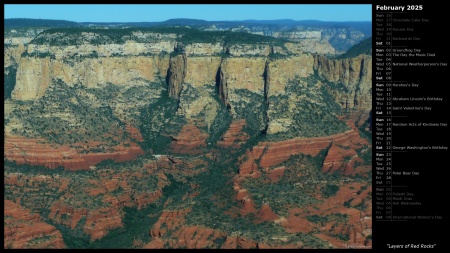 Layers of Red Rocks