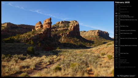 No Thoroughfare Canyon