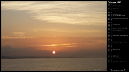 Sunrise over Aruba II