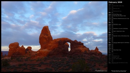 Turret Arch at Sunrise