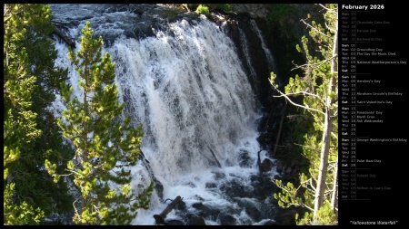 Yellowstone Waterfall