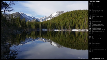 Bear Lake Reflection II