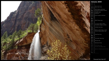 Emerald Pool Falls III