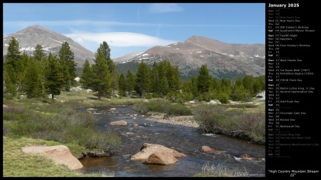 High Country Mountain Stream III