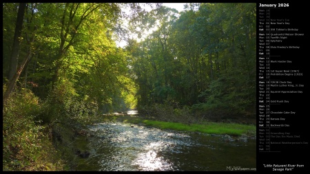 Little Patuxent River from Savage Park