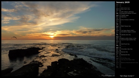 San Diego Sunset I