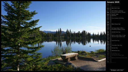 Sprague Lake View