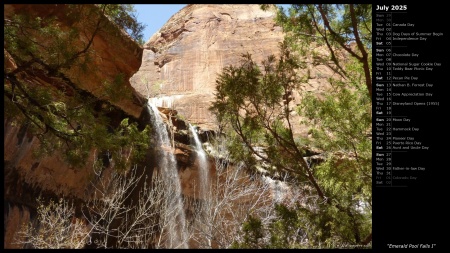 Emerald Pool Falls I