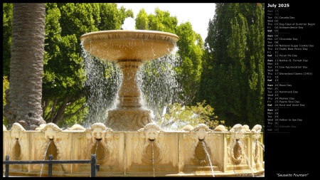 Sausalito Fountain