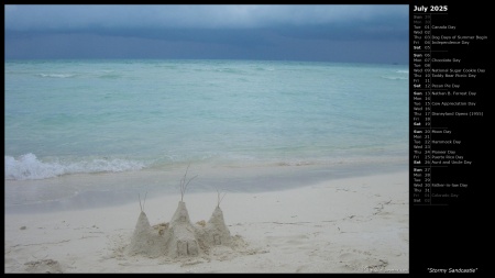 Stormy Sandcastle