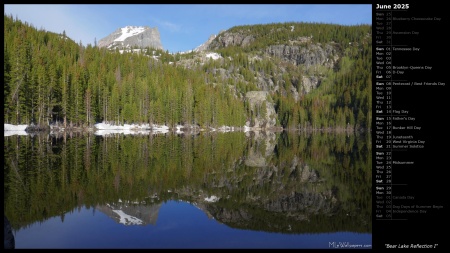 Bear Lake Reflection I