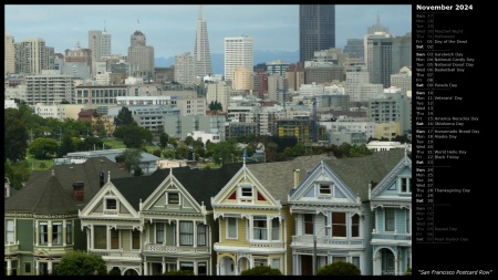 San Francisco Postcard Row