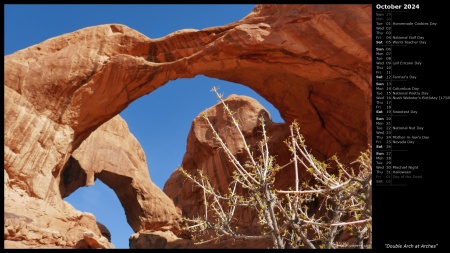Double Arch at Arches