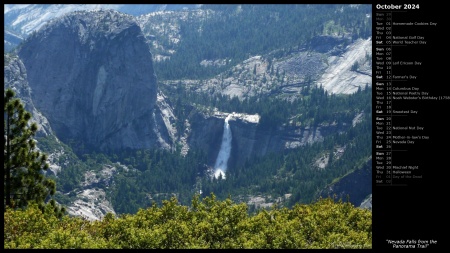 Nevada Falls from the Panorama Trail