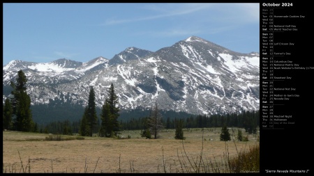 Sierra Nevada Mountains I