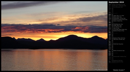 Alaskan Sunset I