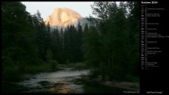 Half Dome Sunset