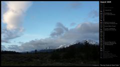 Morning Clouds at Grand Teton