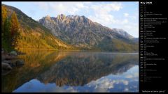 Reflection at Jenny Lake II