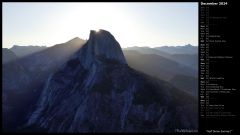 Half Dome Sunrise I