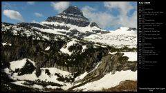 Reynolds Mountain from Logan Pass