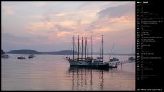 Bar Harbor Ships at Sunrise II