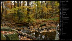 Fall Creek with Reflection