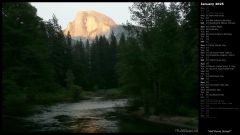 Half Dome Sunset