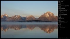 Jackson Lake Dam Reflection