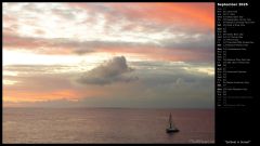 Sailboat in Sunset