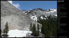 Snowy Granite Domes I