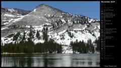 Snowy Tenaya Lake