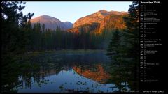 Sunrise at Nymph Lake II