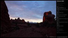 Sunrise at the Windows Trail