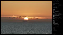 Sunset in Antigua I