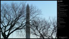 Washington Monument in Winter I