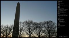 Washington Monument in Winter II