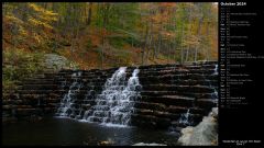 Waterfall at Laurel Hill State Park I