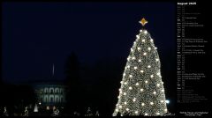 White House and National Christmas Tree