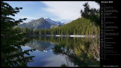 Bear Lake Reflection III