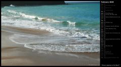 Waves Lapping on the Beach