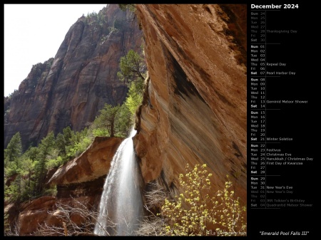 Emerald Pool Falls III