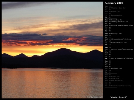 Alaskan Sunset I