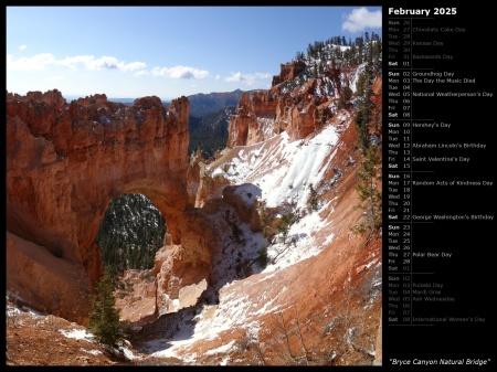 Bryce Canyon Natural Bridge