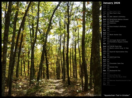 Appalachian Trail in October